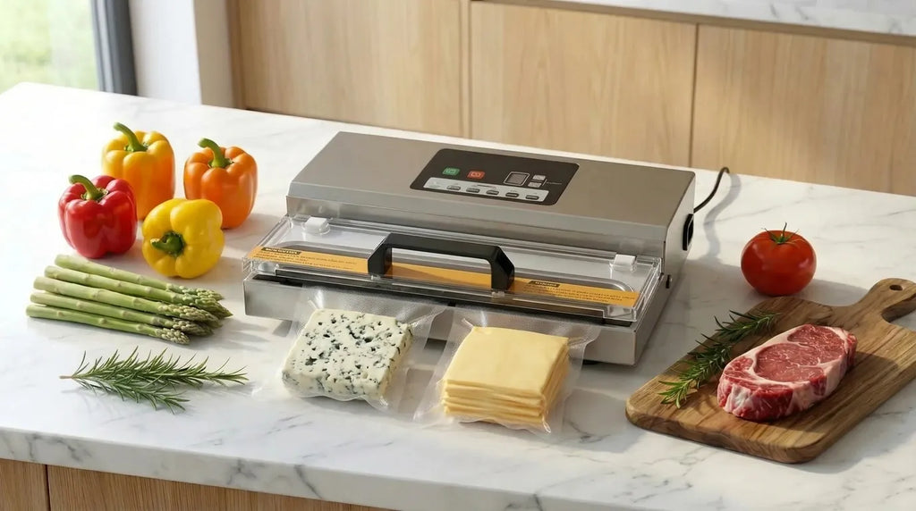 Vakuumierer für Käse