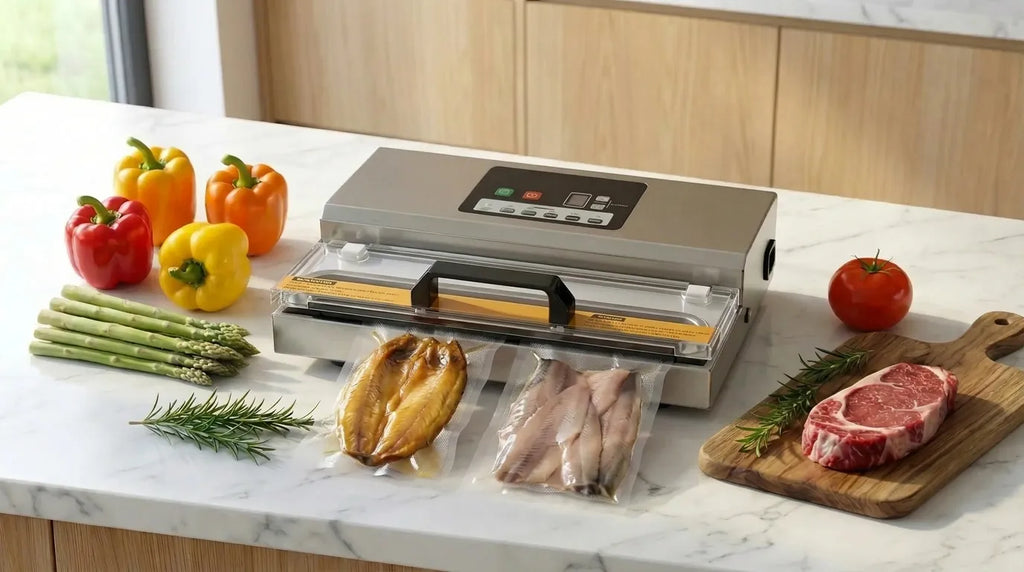 Vakuumierer für geräucherten Hering