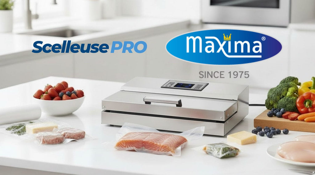 Scelleuse Pro revendeur officiel Maxima machine sous vide