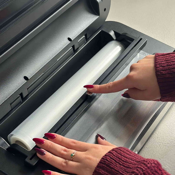 mit einem Vakuumierer