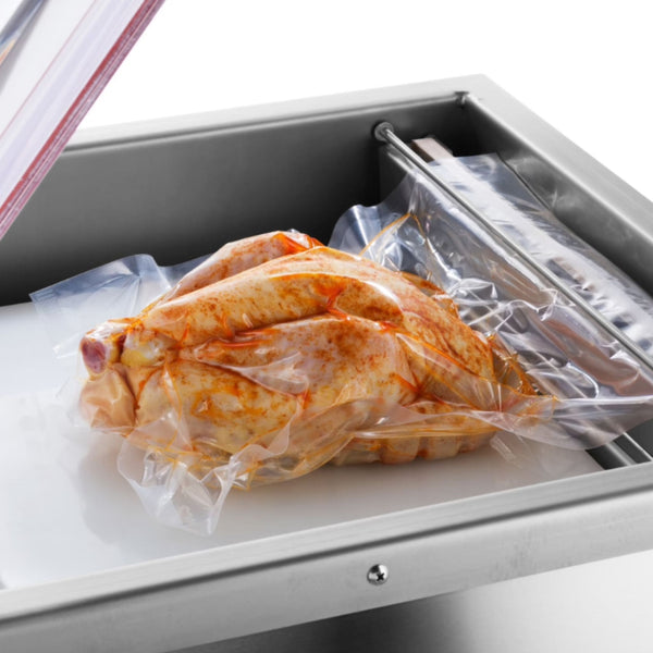 40-cm-Vakuumiergerät mit Glasglocke auf Rollen – Pro