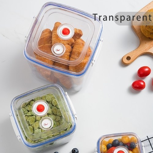 Vakuumversiegelter Behälter mit Pumpe – (3er-Set)