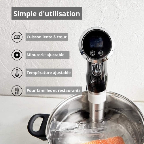 thermoplongeur sous vide