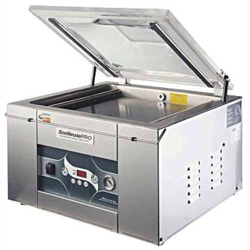 Vakuumiergerät mit Glocke<br> Doppelstange <strong>(2 x 450 mm)</strong>