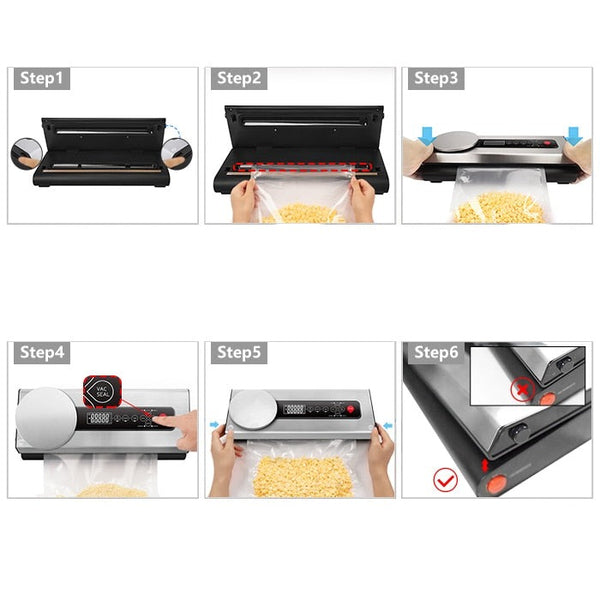 Vakuumiergerät für die Küche