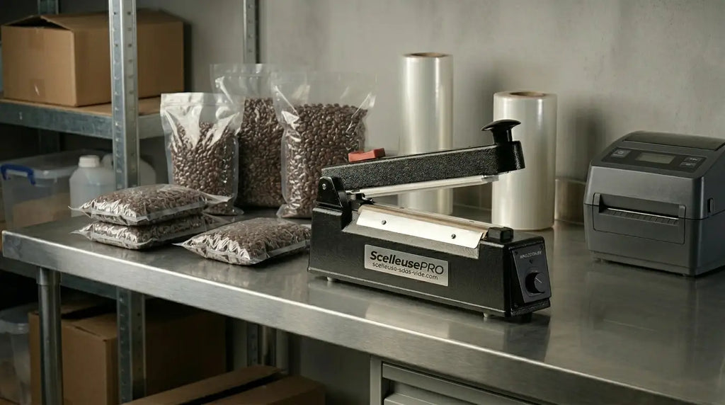 Soudeuse de sachets plastiques