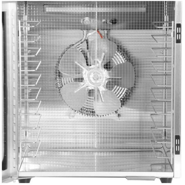 Dörrgerät aus Edelstahl mit 10 Einschüben – 800 W, 30 bis 90°C