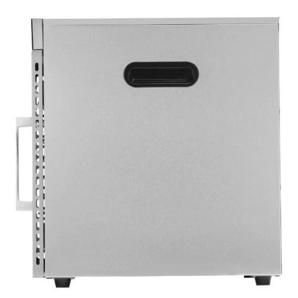 Dörrgerät aus Edelstahl mit 10 Einschüben – 800 W, 30 bis 90°C