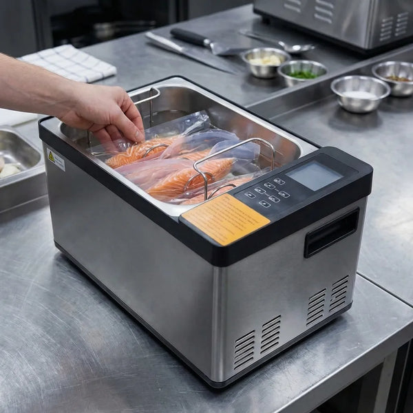 Sous-Vide-Kochgerät (12,5 l) – niedrige Temperatur