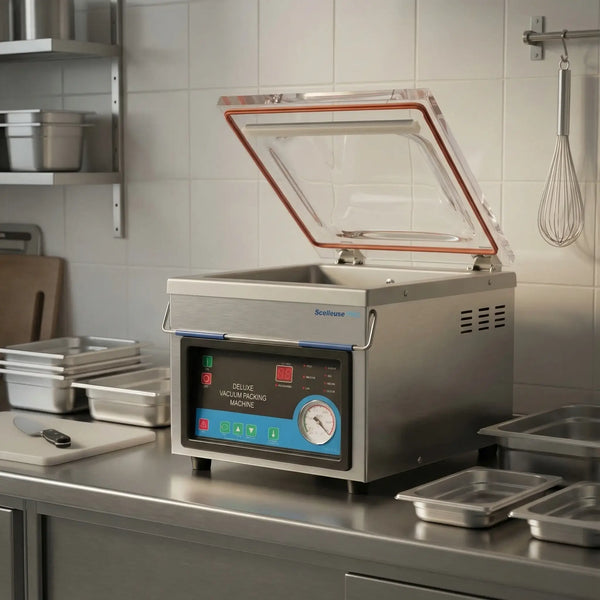 Kleiner Kammer-Vakuumierer mit 26 cm Schweißleiste - Pro