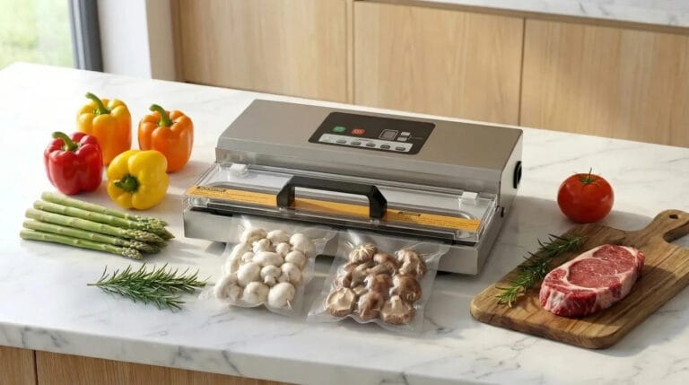 Frische Pilze sous vide einfrieren: die richtige Methode, um Textur und Geschmack zu bewahren