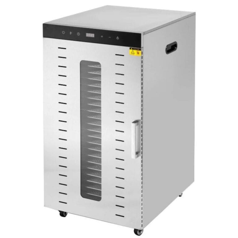 Professioneller Lebensmitteltrockner – 24 Einschübe (2000W / 30 bis 90°C)