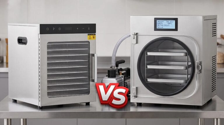 Dörrgerät oder Gefriertrockner: Was ist der Unterschied beim Konservieren von Lebensmitteln?