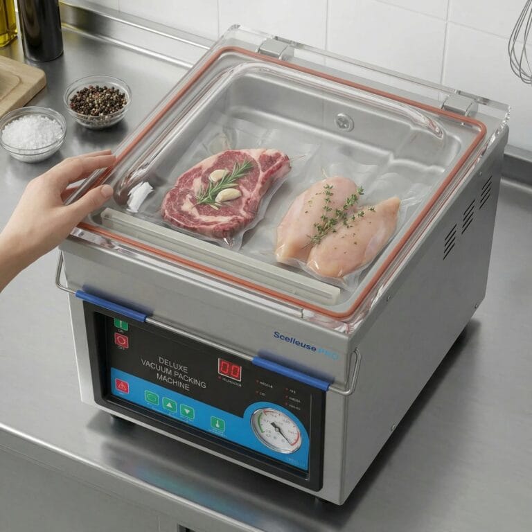 Kompakter Kammer-Vakuumierer (26cm / 370W)